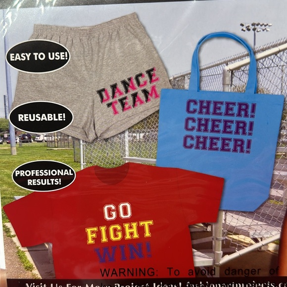 Fashion Art - Next Style FX Collegiate Letters Fabric Screen Kit - Picture 4 of 6